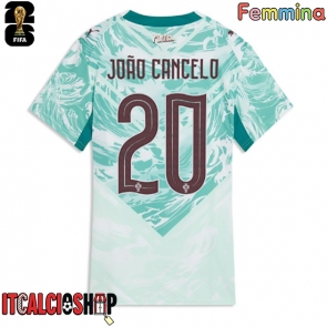 Portogallo Joao Cancelo #20 Seconda Maglia Femmina Mondiali 2026 Manica Corta